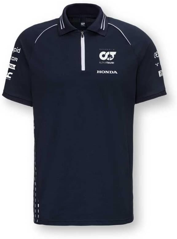 Red Bull Scuderia Alpha Tauri Navy Team Polo Cirtion 2023