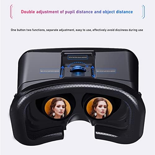 VR Digital Glasses 3d VR Headset Virtual Reality Glasses Smartphone Smartworn Game Glds Glasses 360 ° Experiência imersiva panorâmica