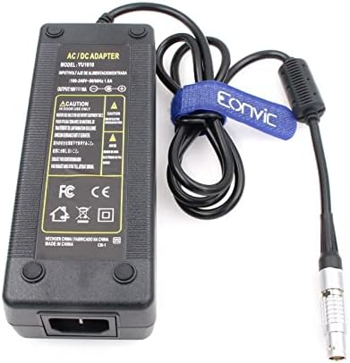 EONVIC 16V 10A 6 PIN feminino Adaptador de alimentação AC DC Carregador para Red Epic Scarlet DSMC2