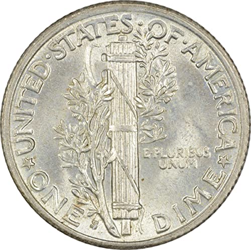 1938 S Mercury Dime MS64