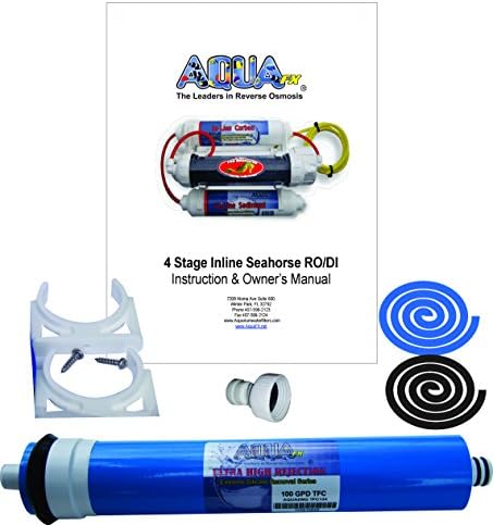 O Aquafx Seahorse Inline Ro/Di 100 GPD