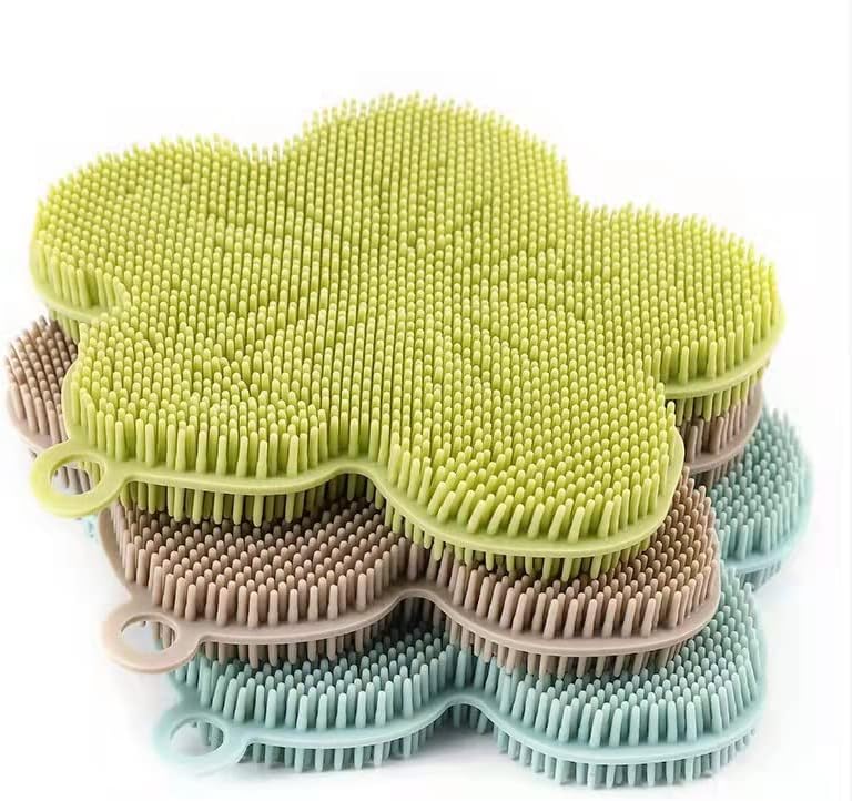 Yiozeikl Sonicone Sonicone Sponge Brush, esponjas para pratos O isolamento de calor verde não é fácil de grudar no óleo de isolamento