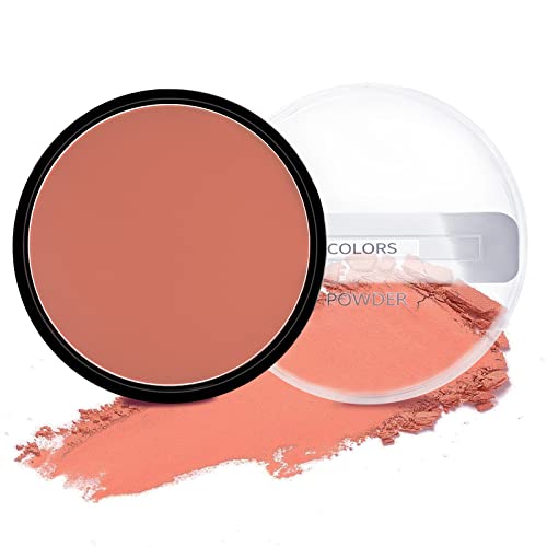 BOOBEEN Powder blush blush fosco, altamente pigmentado Creme de beleza Paleta para criar uma aparência natural de bochecha,