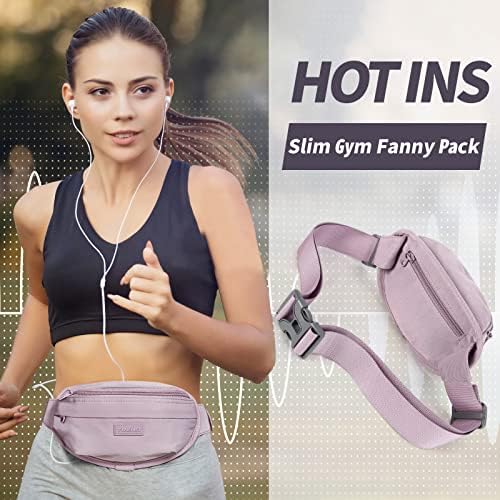 Multi-Color Fanny Packs para mulheres da moda Bolsa de cintura Bolsa de cintura Bolsa de corrida Bolsa feminina Caminhada