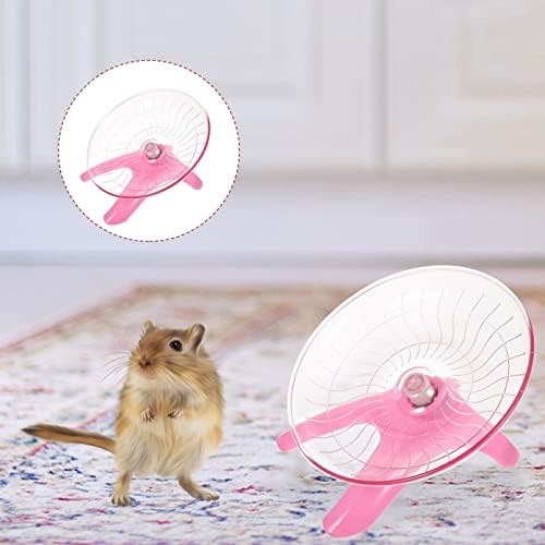 Mipcase Small Animal Exercício Rodas Hamster Wheels, Hamster Silent Chinchilla Wheel House Housed Rat Rod Hedgehog Wheel Froacer,