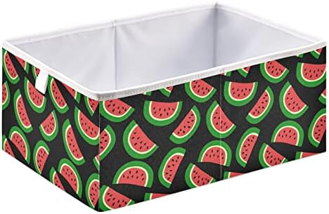 Cubos de armazenamento dobráveis ​​de cubos de cubos de armazenamento dobráveis ​​de cubos de cubos de fruta da melancia