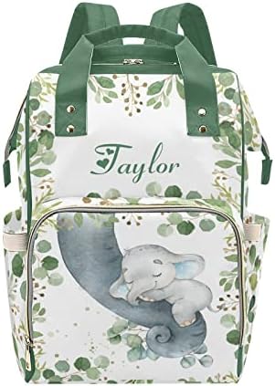 Mochila de fraldas personalizadas da Feliz Mochila - Mochila de Bolsa de Feia para Menina Para Menino para Menino Dadro com Nome