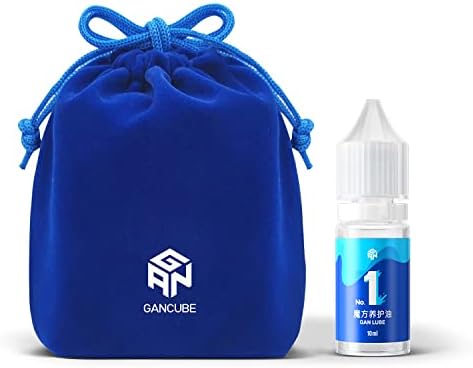 Gan Speed ​​Cube Lube 10ml e bolsa de armazenamento