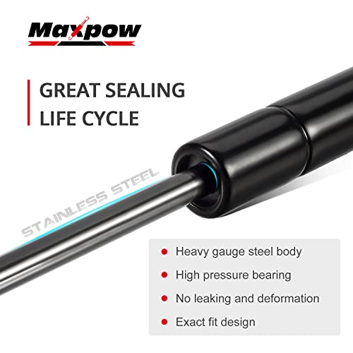 Maxpow traseiro traseiro suporta struts choques Springs adereços compatíveis com o tronco Ford Mustang 1994-2004 6803