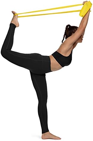 Leggings de ioga queenieke com cintura alta com 2 bolsos calças de treino para mulheres meninas, controle de barriga