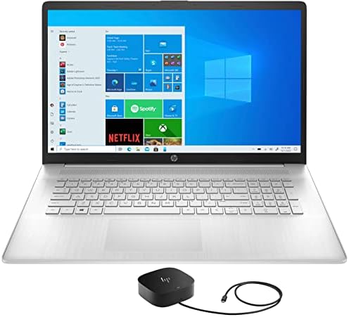 HP 17T-CN000 Home & Business Laptop, Wifi, Bluetooth, Webcam, HDMI, USB 3.1, Win 10 Pro)