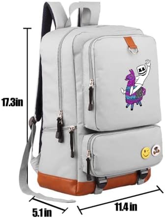 Liuzhuqin Cartoon imprime laptops de mochila de mochila Backpack Backpack Backpack da escola de viagem de 17 polegadas