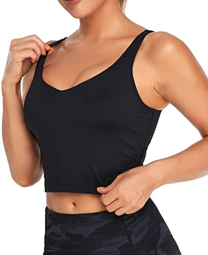 Oalka Sports BRA LONGLINE LONGLINE ALVOLUGUE TANQUE DE CRUPTA TUNOTO DE VEÇO DE TRATURA DE TRA TRANSPORTE TOP