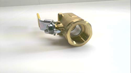 Parker Hannifin VVP500P-16-PK20 Válvula de esfera industrial, vedação PTFE, ventilação, alça de travamento, linha embutida,