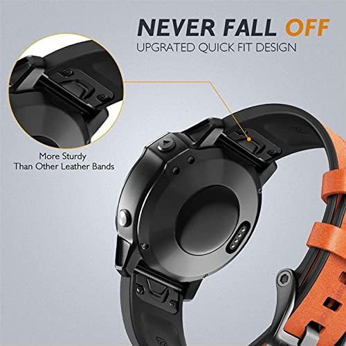 GZIFC 26 mm Strap de faixa de relógio para Garmin Fenix ​​7 7x 6 6x 5x 5 3 3HR Forerunner 935 945 Liberação rápida pulseiras de