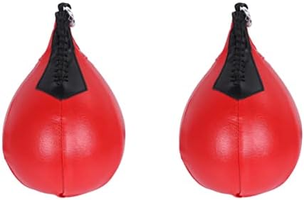 CLISPEED PCs Boxing Women Fitness Leather Agility Housed Housed Housed para pocar ​​estilo elástico para iniciantes penduradores esportes