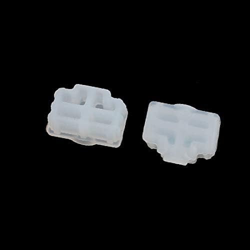 X-Dree 5pcs Clear RJ45 Salto de silicone para proteger a porta de dados do PC (5pcs Clear Tappo em Silicone RJ45 por Proteggere