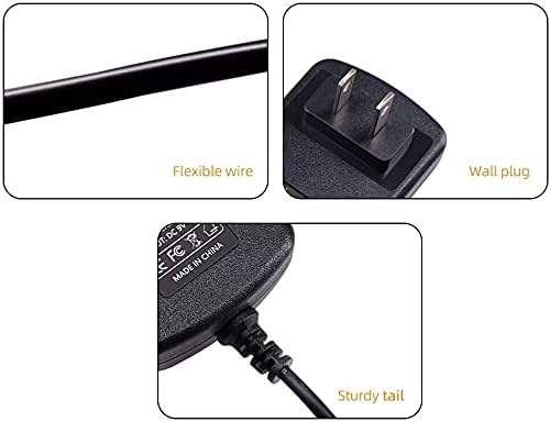 Bestch Adaptador AC/CC para Pyle Pro Wireless VHF Microfone Sistema PDWM Série de alimentação da série PDWM, sistema