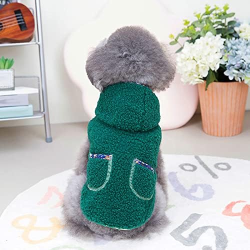 Honprad Pet Roupos para cães médios Cat Cat Autumn e inverno Roupas quentes boneco de neve Snovchetes suéter de macacão