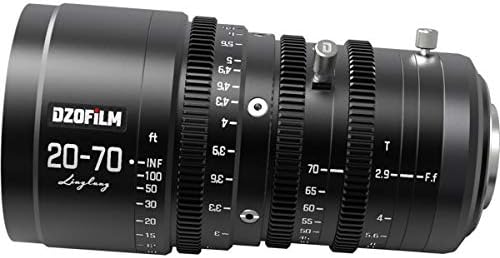 Dzofilm Linglung 20-70mm T2.9 Lente Cine Parfocal para micro quatro terços