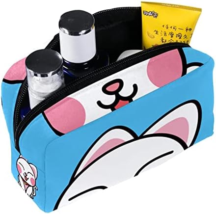 Tbouobt Gifts For Men Mulheres Bolsas de maquiagem Bolsa de higiene pessoal Sacos de cosméticos, desenho animado de