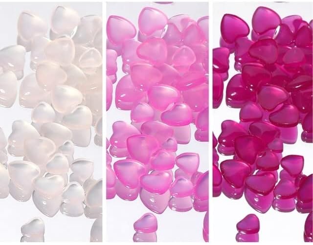 Love Heart Unh Nails resina fofa 3D Charms Heart unhas strass strass para unha Diy Design Decorações de arte da unha -