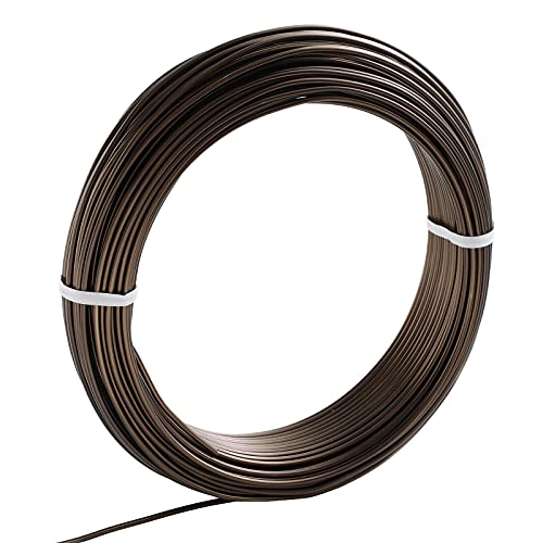 Wazakura 300 gr Brown Anodized Aluminium Bonsai Training Wire feito no Japão