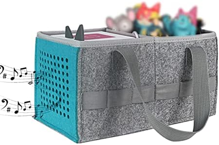 Caixa de transporte cjupzi para toniebox conjunto de partidas - saco de armazenamento para tonies conjunto de partidas