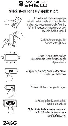 Zagg Glass Curve Curved Impact & Scratch Protection for Samsung Galaxy Note 8