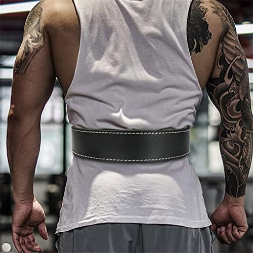 Yasez estreito fitness couro cinto de cintura de peso esportivo Treinamento Powerlifting Belt Homen's Leather Caist