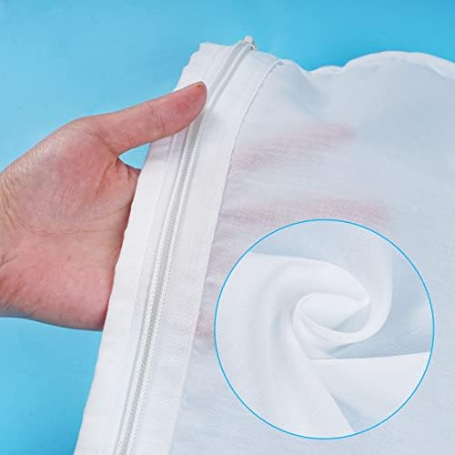 3 PCs Sacos de filtro de malha ultra fine, filtro de grega com alça, sacos de filtro de alimentos reutilizados