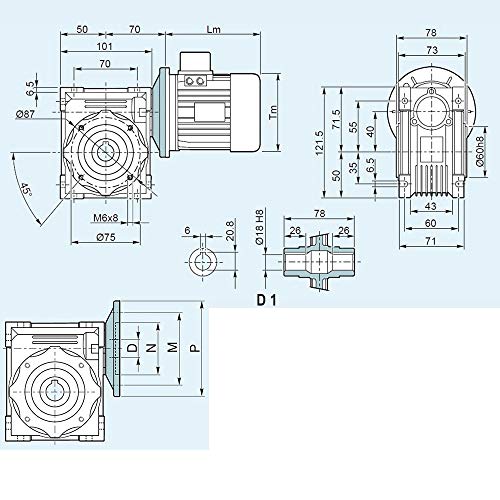 NMRV AMETRIC 40-7.5-N56C