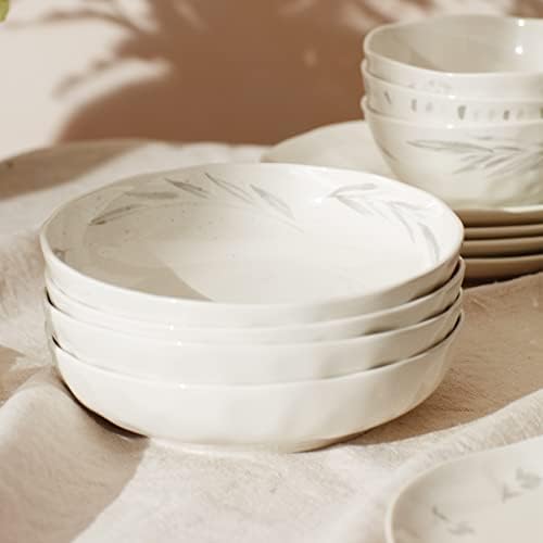 Lenox Oyster Bay 12pc Conjunto de utensílios, 15.20, branco