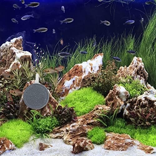 Yardwe difusor 15 PCs redondo aquário Air Stones Fish Tank Air Stones Air Bubbler Stones Air Stones Para difusor de ar do ar