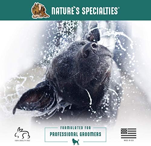 Especialidades da natureza Coconut Clean Ultra Concentrated Dog Conditioning Shampoo para animais de estimação, faz com 2