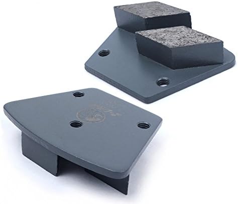 Motas de moagem de piso de diamante de metal para o piso de pedra de concreto, moendo polimento por z-amarelo