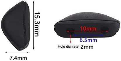 Óculos de olho almofadas de nariz silicone macio narpads de nariz compatível para oakley crosslink pro switch sweep olds orgles