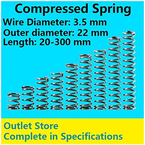 Compressão Spring Retorno Fio de mola Diâmetro