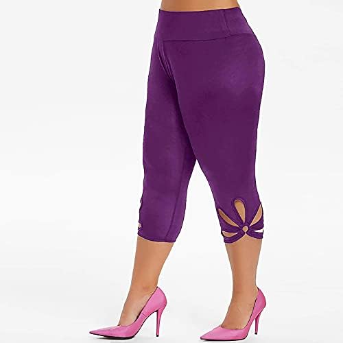 Leggings femininas Plus Tamanho High Waist