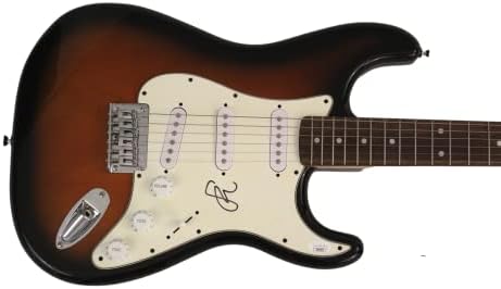 Stone Gossard assinou autógrafo em tamanho grande Stratocaster GUITAR ELECTRIC W/ James Spence JSA Autenticação - Pearl Jam