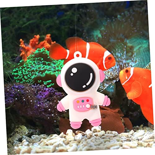 IPETBOOM 6 PCS Astronauta Flutuante para pendurar brinquedos Betta Fish Toys Acessórios de aquário para peixes decoração de