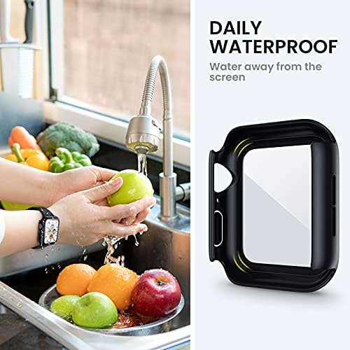 Tensea for a Water impermeável Apple Relógio Protetor de protetor Caso SE2 Série SE 6 5 4 44mm Acessórios, Iwatch Protetive