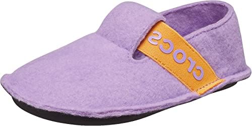 Crocs Kids 'Classic Slipper | Deslize confortável em chinelos difusos para crianças