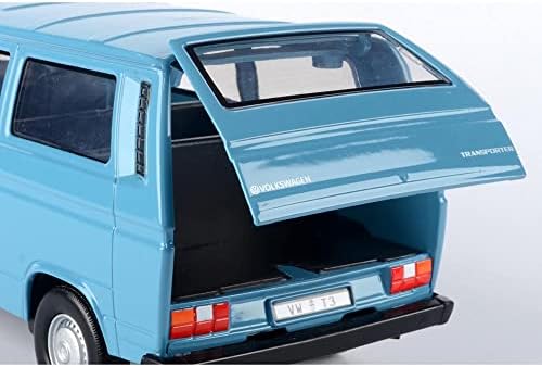 VW Tipo 2 Van Blue Timeless Legends Series 1/24 Diecast Model Car por Motormax 79376