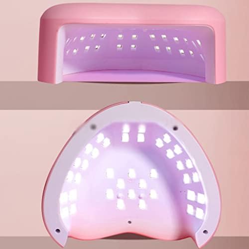 Secador de unha profissional secador de unhas 180W UV UNIGH LIGHT GEL SCER UNIG LED LED SHAPE LUBRIL COM 3 TIMER CURO CURO NELTOL Pink Girl Girl Bread Lâmpada de unha