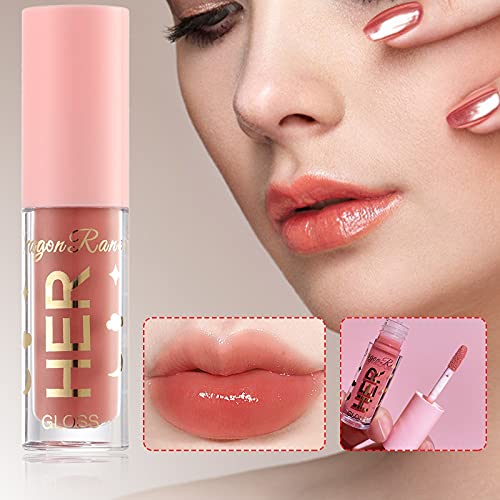 Luguang espelhar o esmalte de água de água de água feminina hidratante e hidratante e hidratante Lip Glazes Toot Jelly