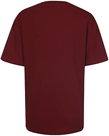 Camise de blusa de verão de outono para mulheres 2023 roupas de manga curta férias gráficas de algodão casual camiseta de ajuste