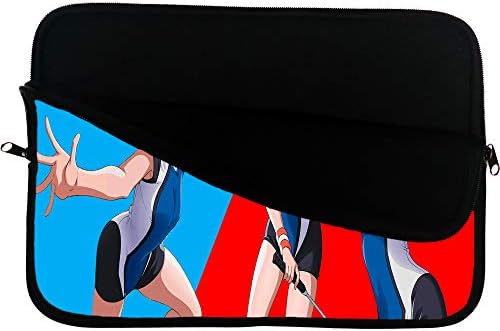 Hanebado! Manga de laptop de anime, capa de laptop de anime e caixa de tablets, bolsa de protetor de laptop de anime vibrante