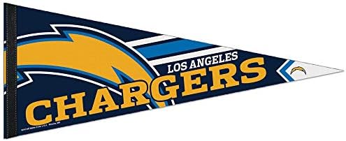 WinCraft NFL 14528115 San Diego Chargers Premium Pennant, 12 x 30