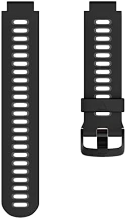 Buday Soft Silicone Watch Band Strap for Garmin Forerunner 735xt 220 230 235 620 630 735xt Smart Watch Substituição Relógio